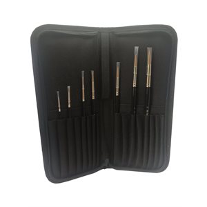 Case with brushes 310