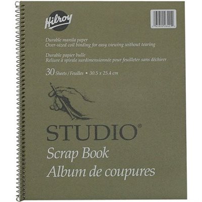 NOV Album de coupures Hilroy Studio 12x10 30 f.