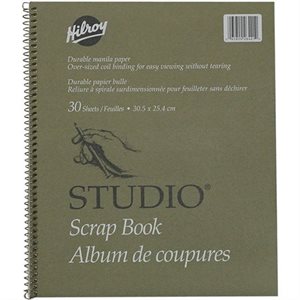 Album de coupures Hilroy Studio 12x10 30 f.