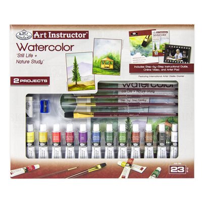 Art Intructor - watercolor - 2 project 23pcs