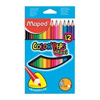 Crayons couleur color peps maxi ensemble de 12