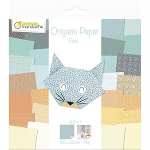 LA papier origami furs 60+1