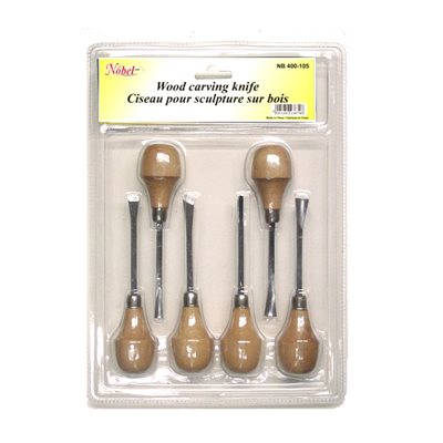 carving tool set of 6 FC400-105