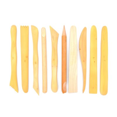pottery tool set of 10